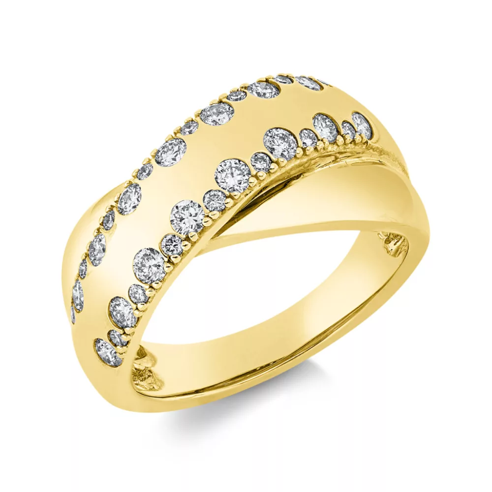 Yellowgold Diamond Ring