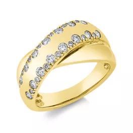 Yellowgold Diamond Ring