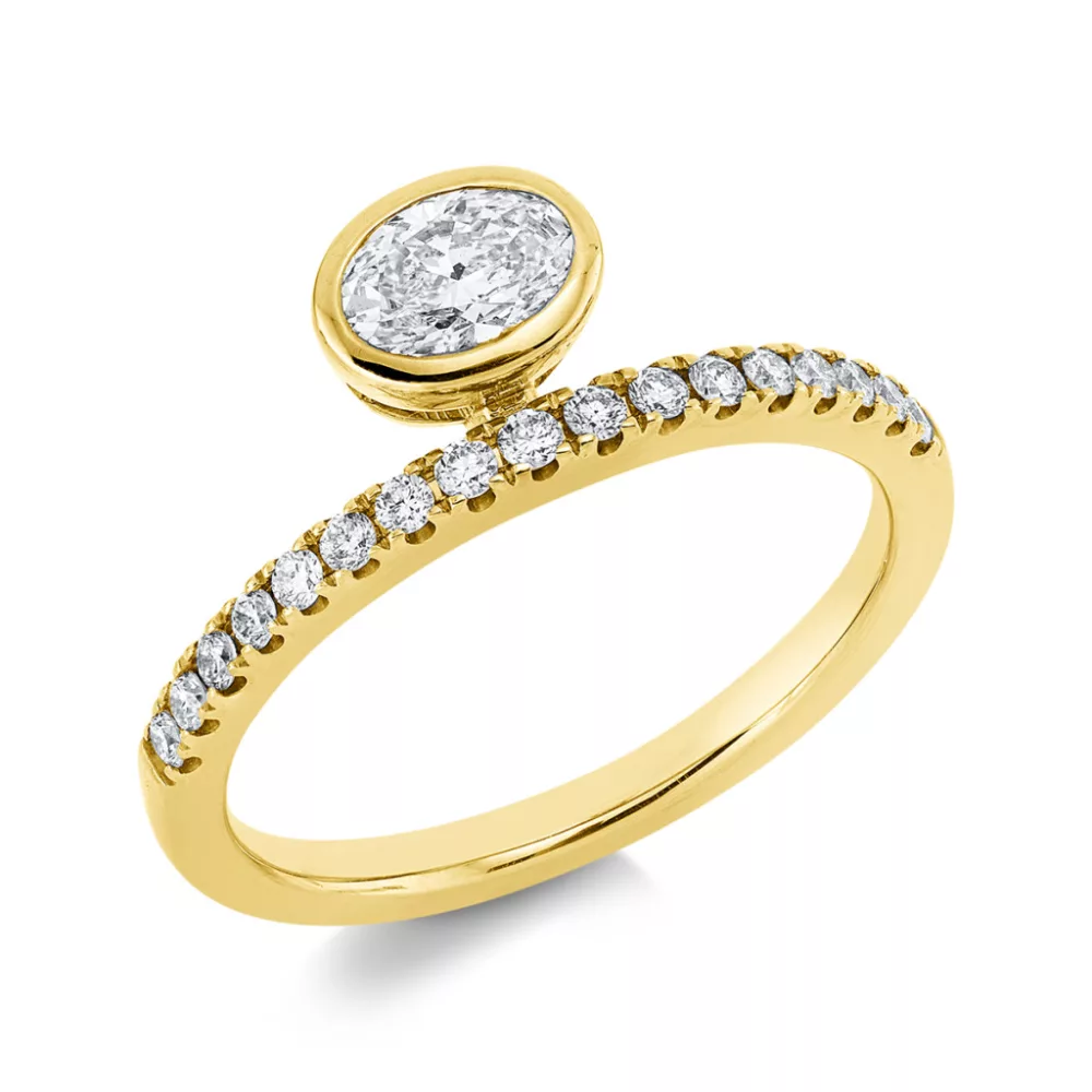 Yellowgold Diamond Ring