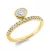 Yellowgold Diamond Ring