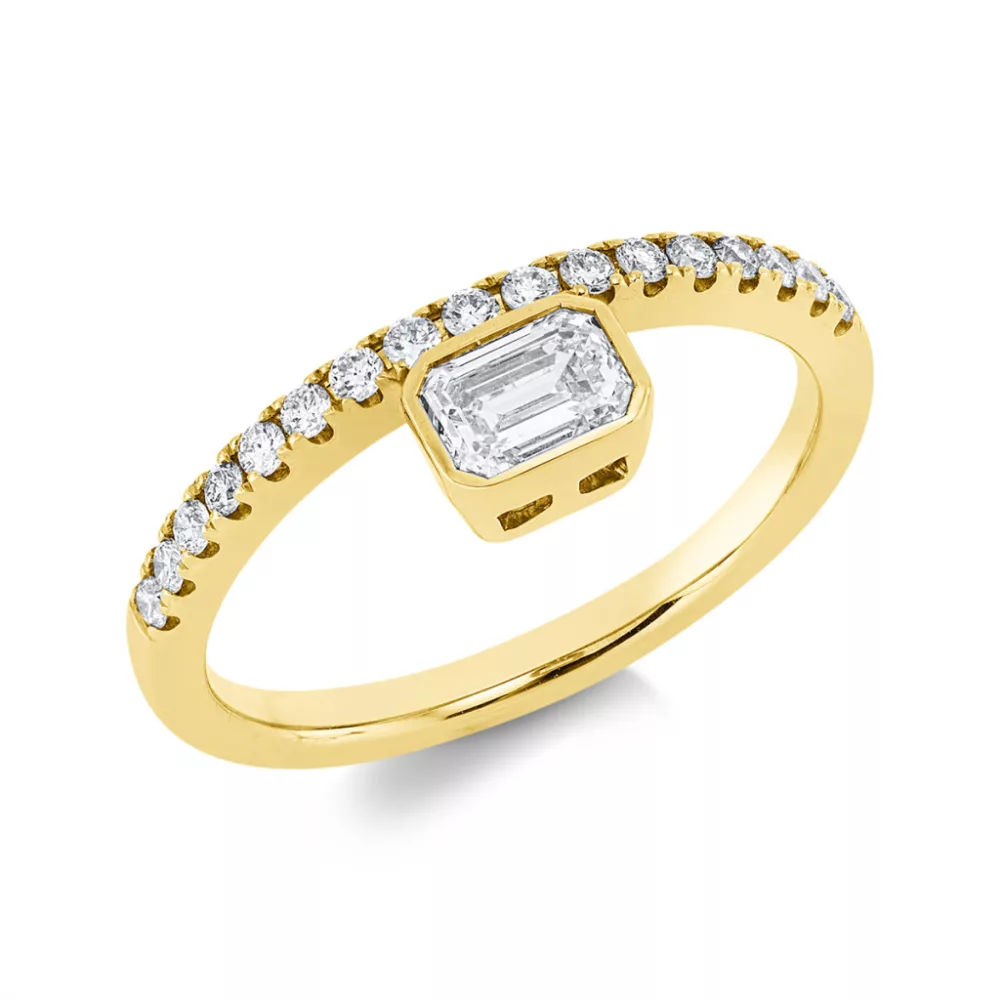 Yellowgold Diamond Ring