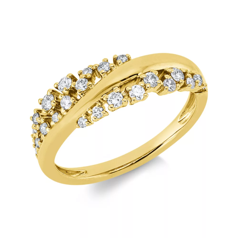 Yellowgold Diamond Ring