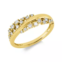 Yellowgold Diamond Ring