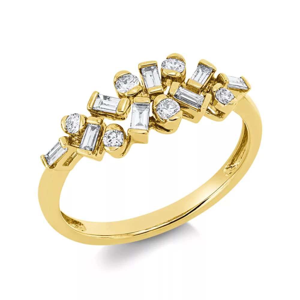 Yellowgold Diamond Ring