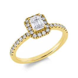 Yellowgold Diamond Ring