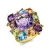 Yellowgold Multicolor Ring