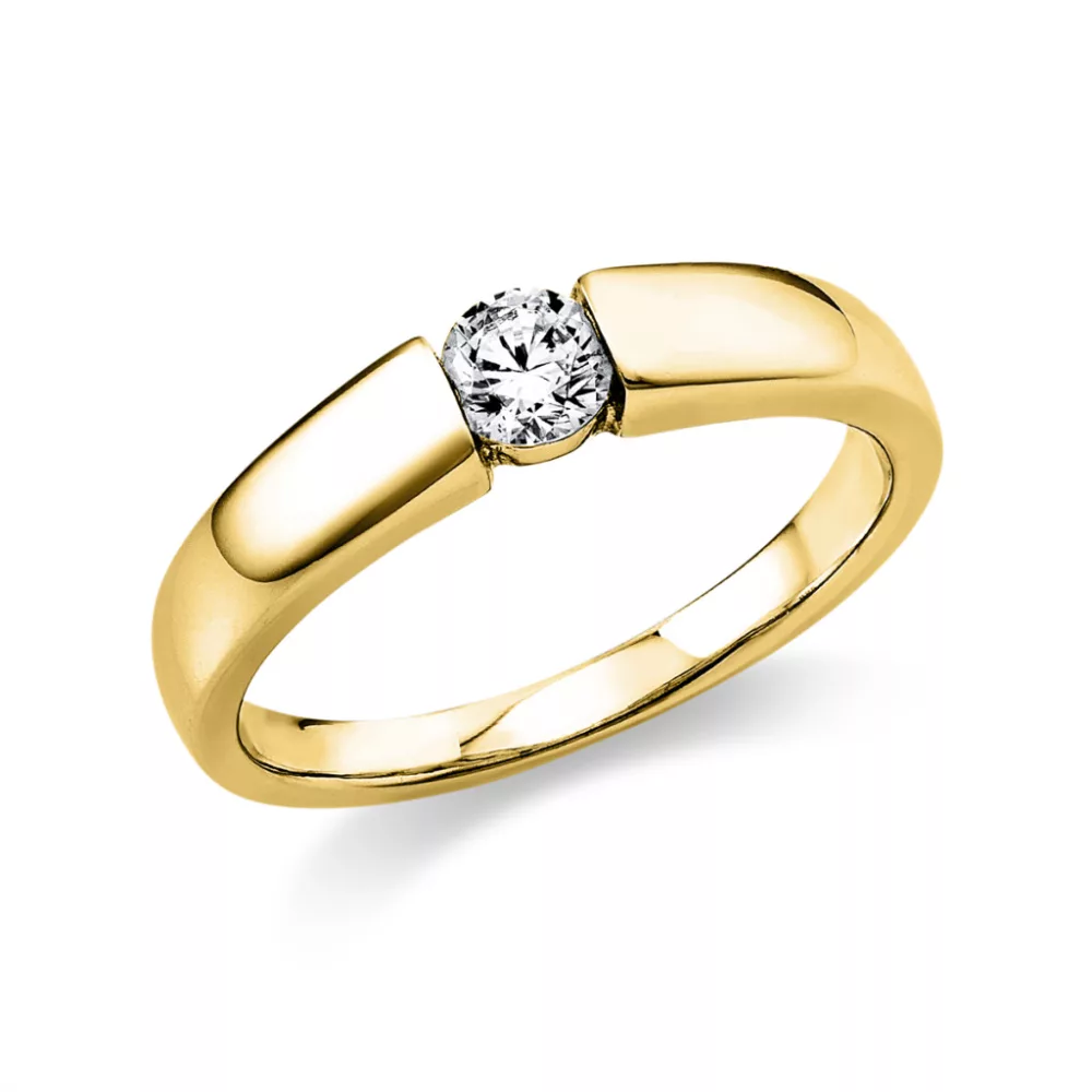 Yellowgold Diamond Ring