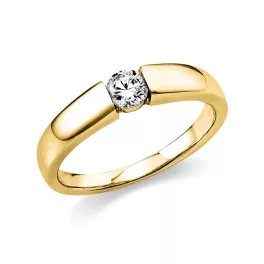 Yellowgold Diamond Ring