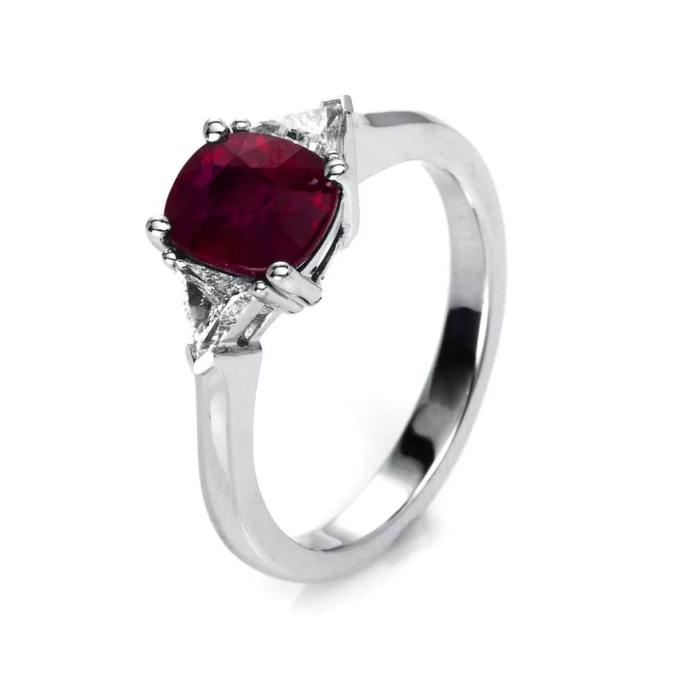 Whitegold Ruby Ring