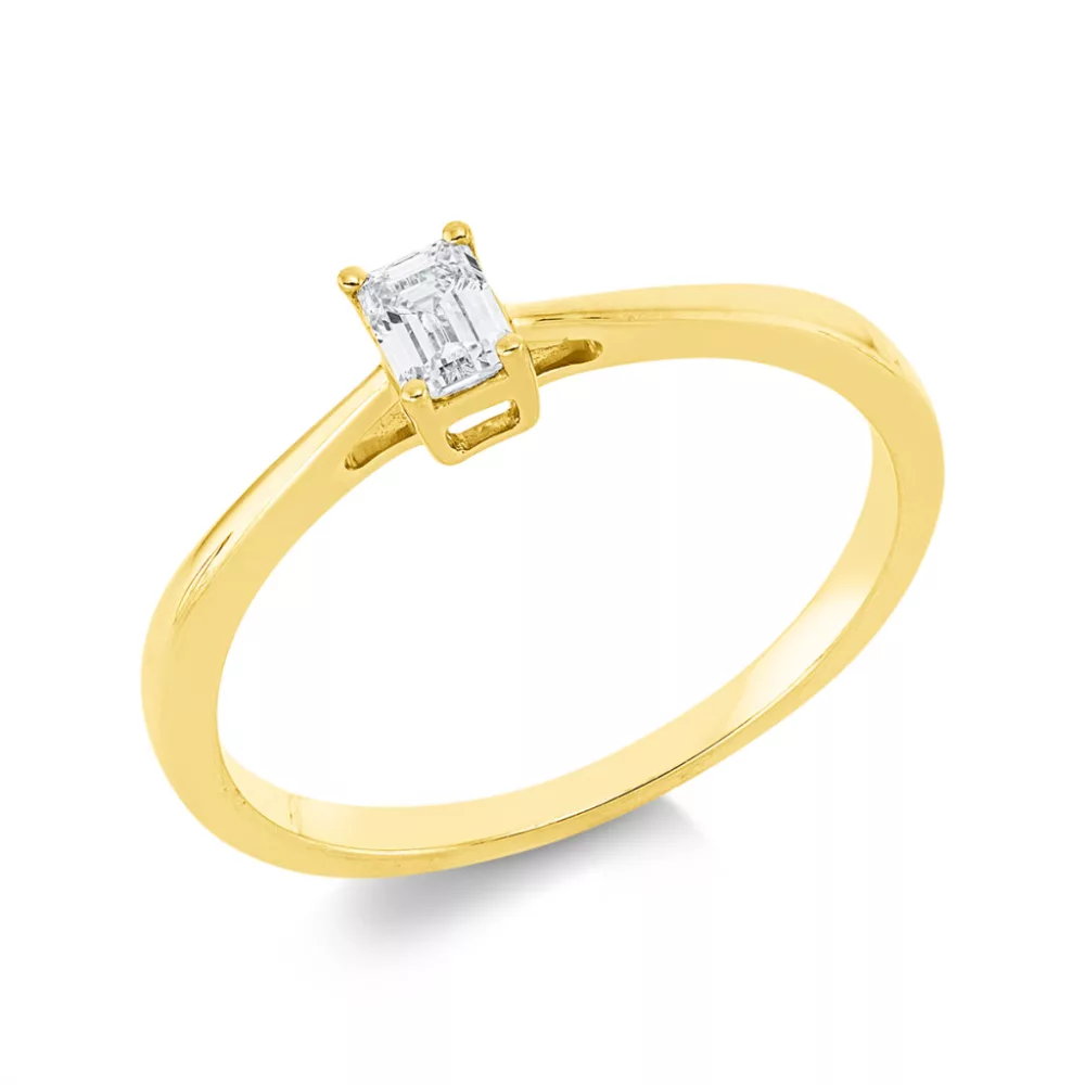 Yellowgold Diamond Ring
