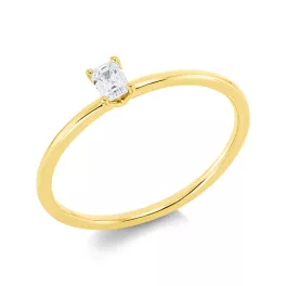 Yellowgold Diamond Ring