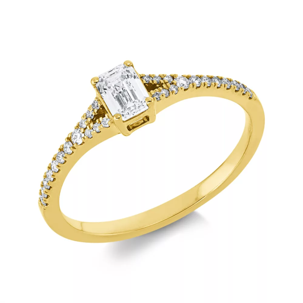 Yellowgold Diamond Ring