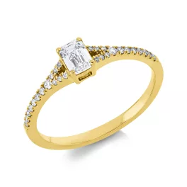 Yellowgold Diamond Ring
