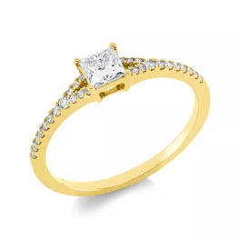 Yellowgold Diamond Ring