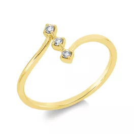 Yellowgold Diamond Ring