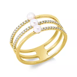 Yellowgold Diamond Ring