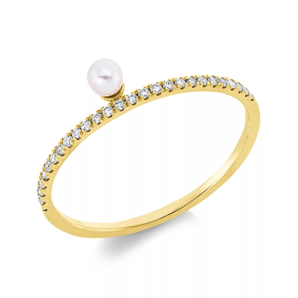 Yellowgold Diamond Ring