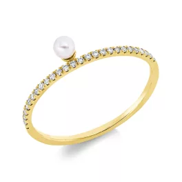 Yellowgold Diamond Ring