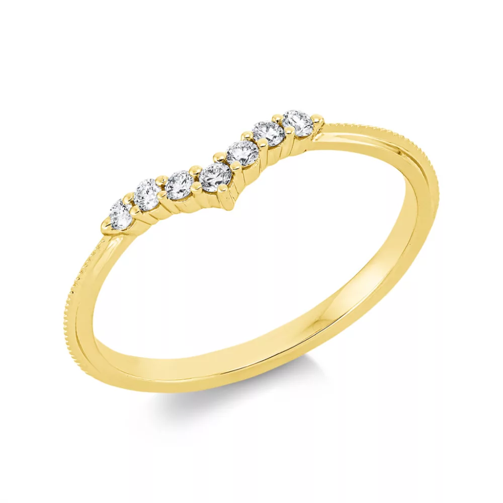 Yellowgold Diamond Ring