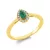 Yellowgold Emerald Ring