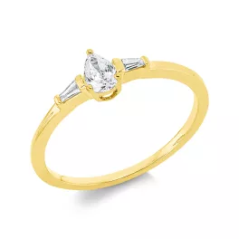 Yellowgold Diamond Ring