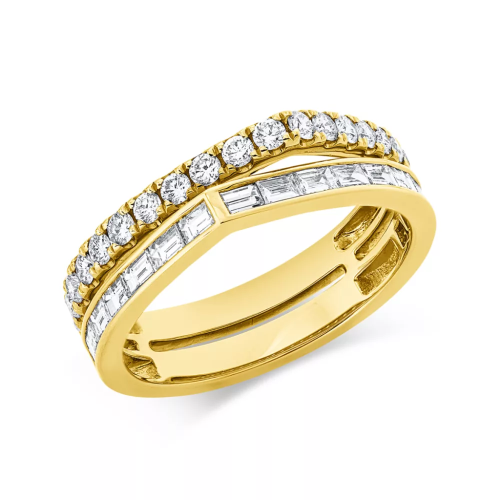 Yellowgold Diamond Ring