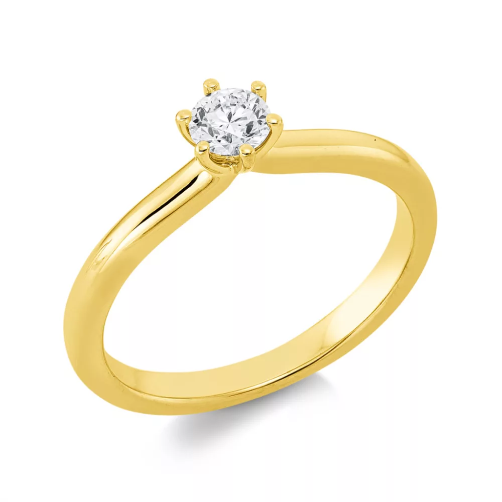 Yellowgold Diamond Ring