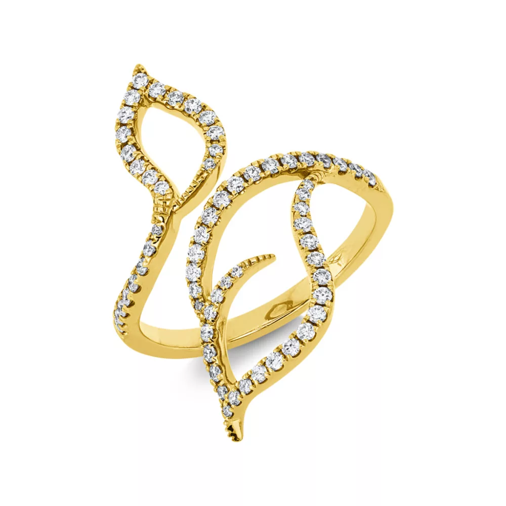 Yellowgold Diamond Ring
