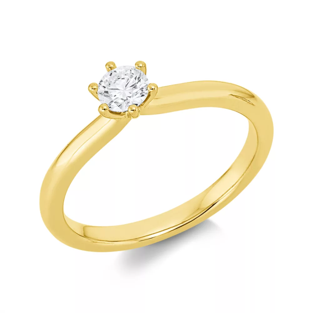 Yellowgold Diamond Ring