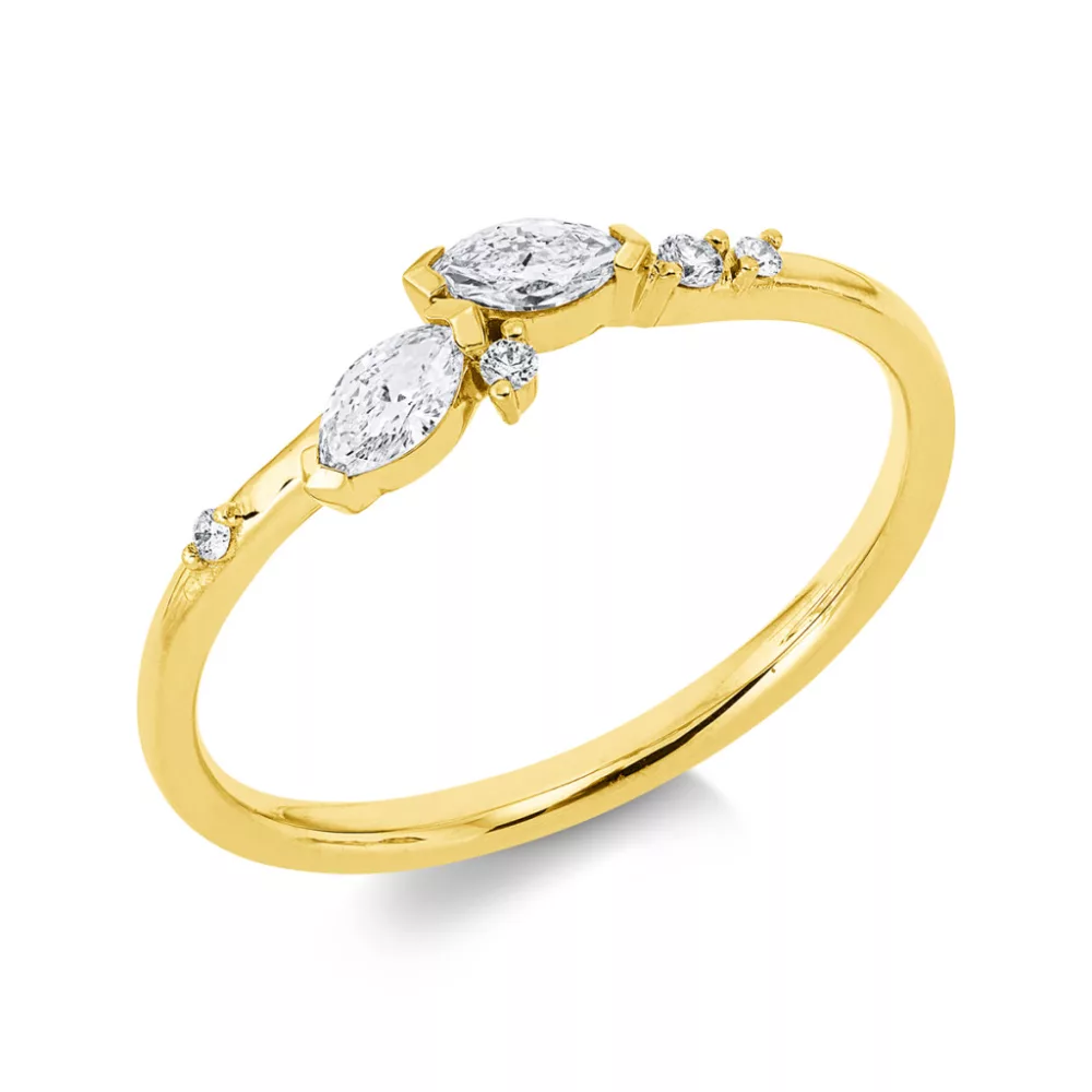 Yellowgold Diamond Ring