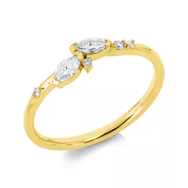 Yellowgold Diamond Ring