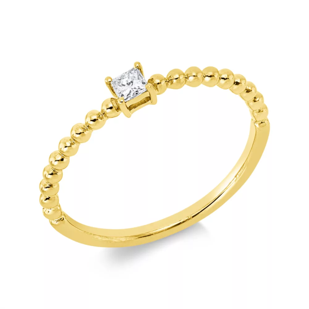 Yellowgold Diamond Ring