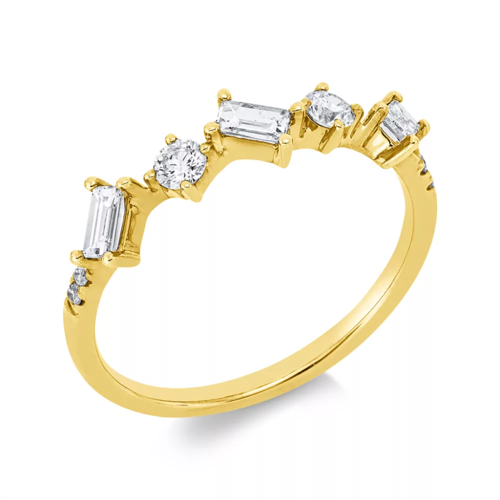 Yellowgold Diamond Ring