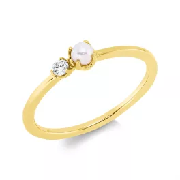 Yellowgold Diamond Ring