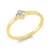 Yellowgold Diamond Ring