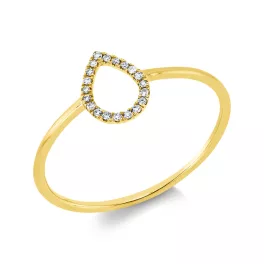 Yellowgold Diamond Ring