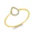 Yellowgold Diamond Ring