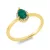 Yellowgold Emerald Ring