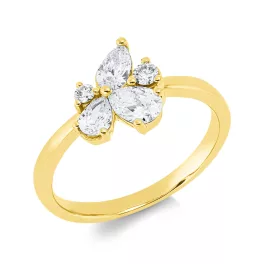 Yellowgold Diamond Ring