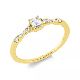 Yellowgold Diamond Ring