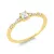 Yellowgold Diamond Ring