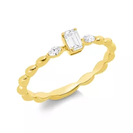 Yellowgold Diamond Ring