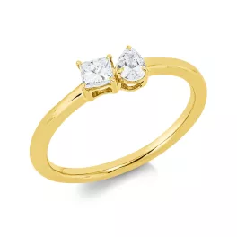 Yellowgold Diamond Ring