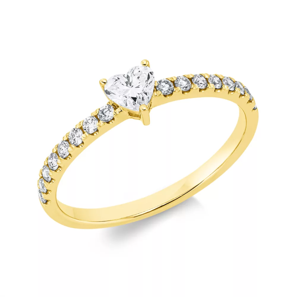 Yellowgold Diamond Ring