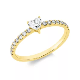 Yellowgold Diamond Ring