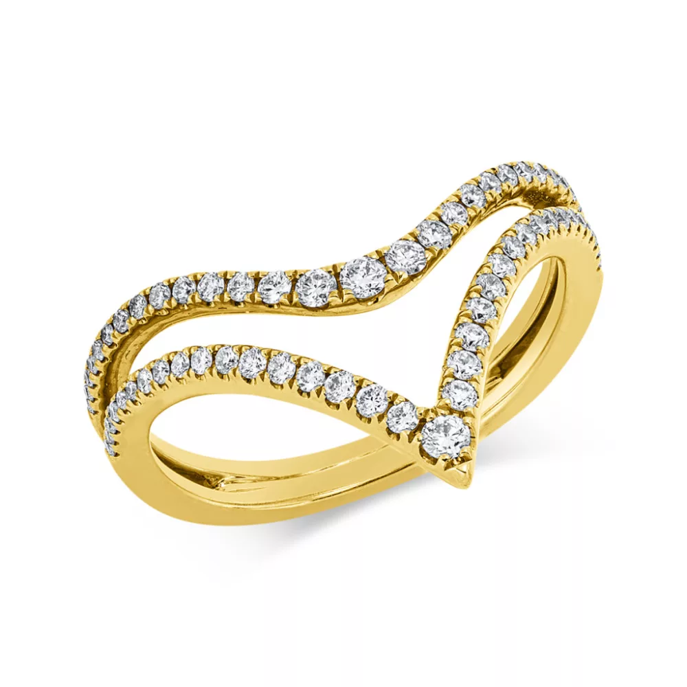 Yellowgold Diamond Ring