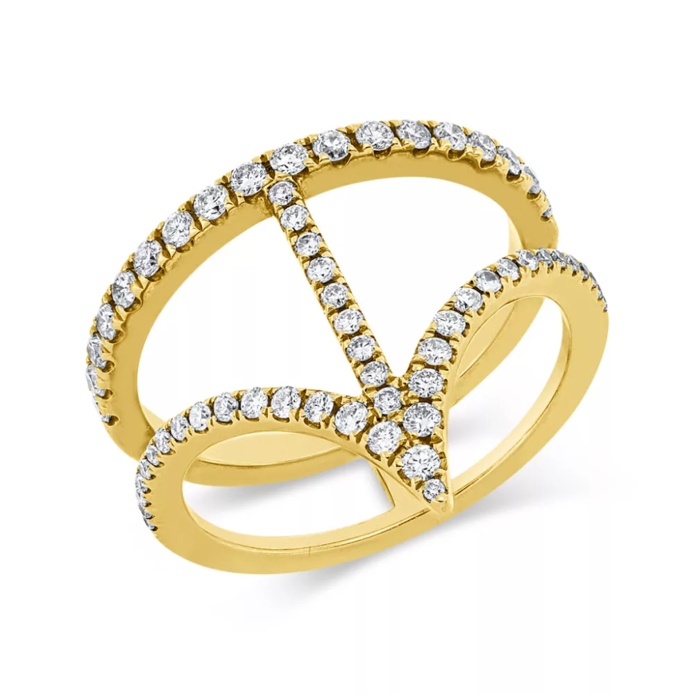 Yellowgold Diamond Ring