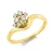 Yellowgold Diamond Ring
