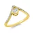 Yellowgold Diamond Ring