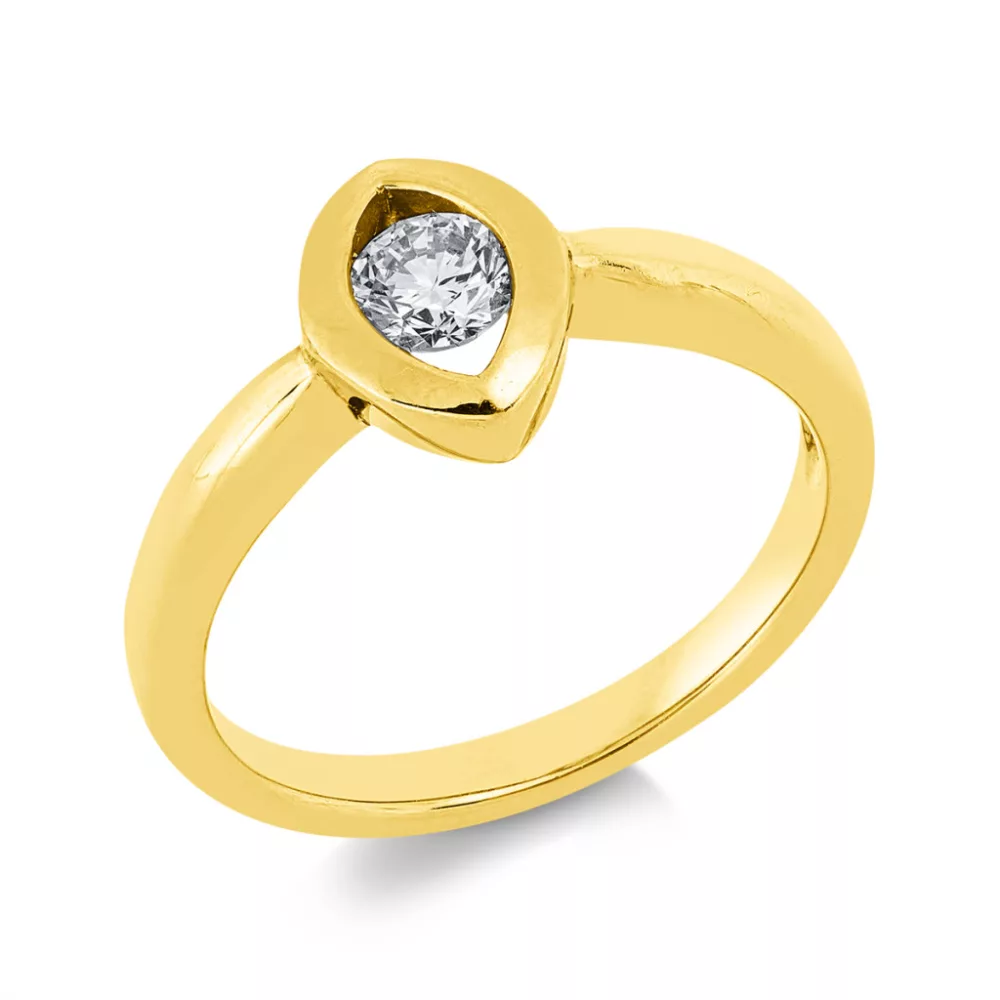 Yellowgold Diamond Ring